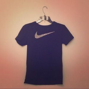 Nike black tee size youth L